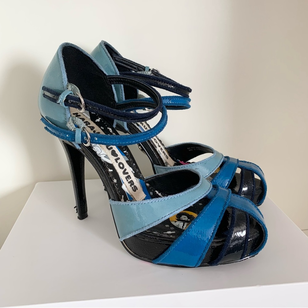 Y2k Harajuku lovers patent pumps